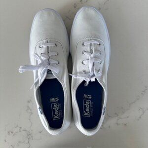 Keds Champion Originals Lace Up Size 8.5 White